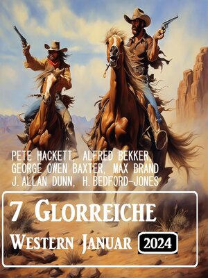 cover image of 7 Glorreiche Western Januar 2024